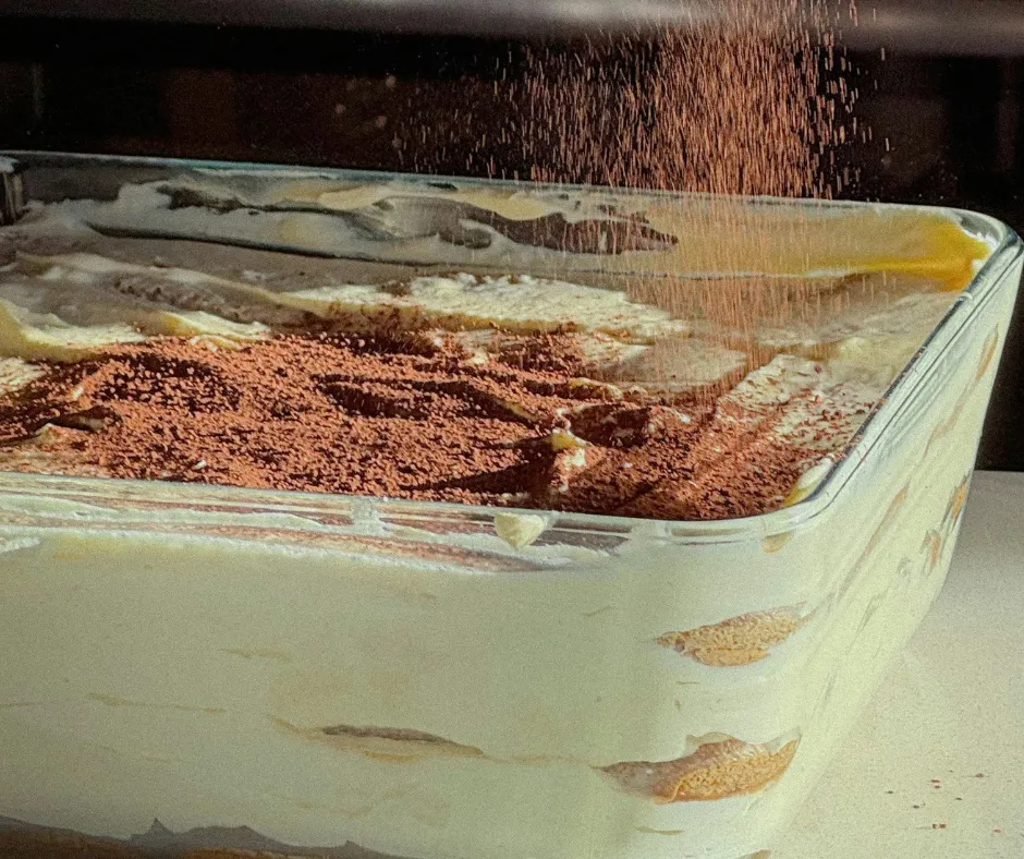 Eggless Tiramisu Recipe Without Mascarpone, and yes, it still exists